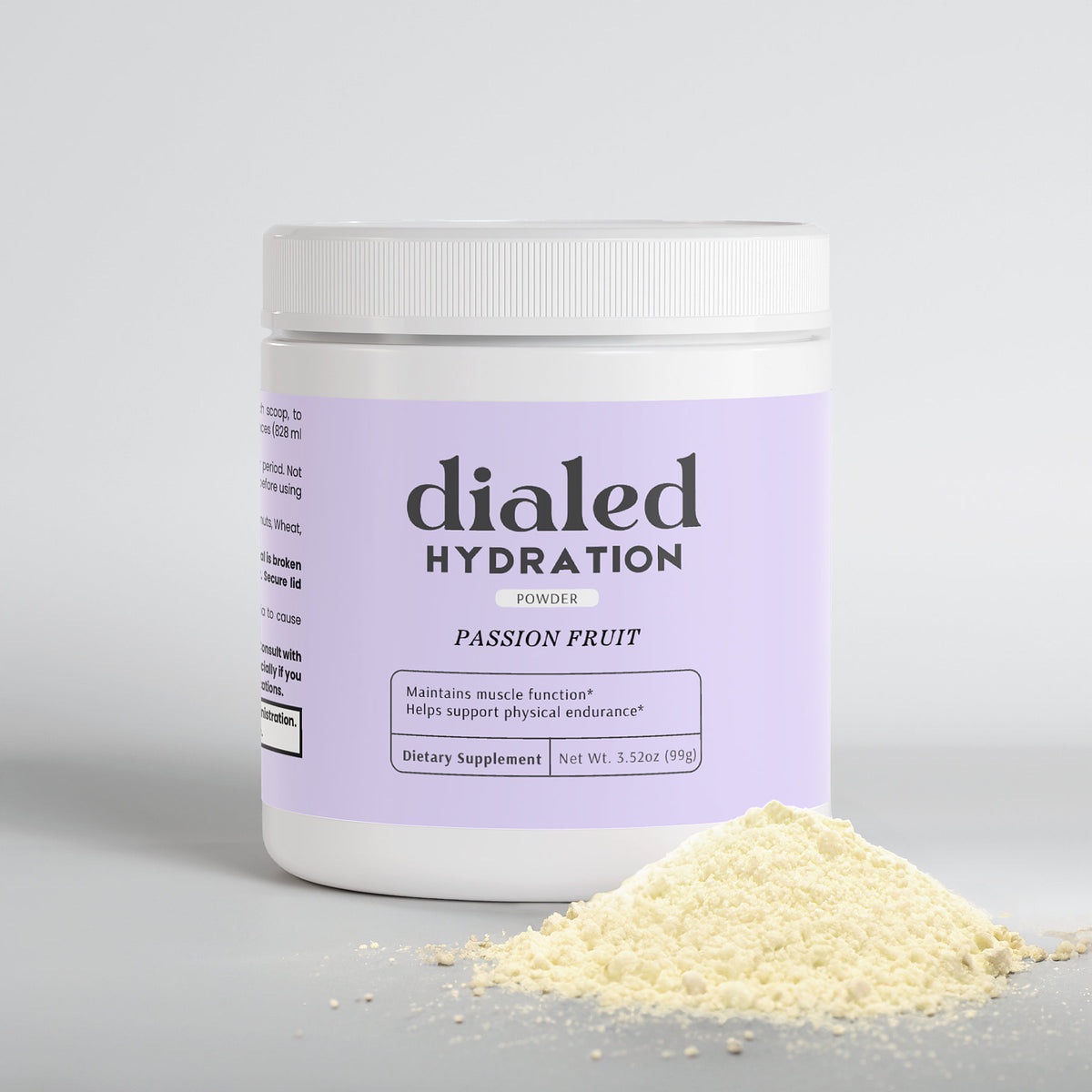 Dialed Hydration Powder (Passion Fruit)