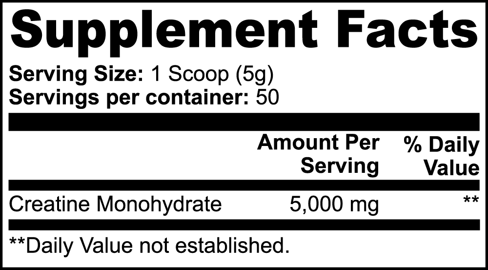 Dialed Creatine Monohydrate